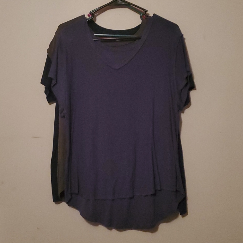4/$10 v neck tee